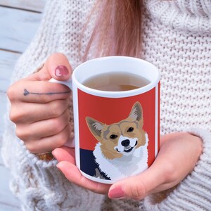 Cardigan Corgi, Dog Design, Best Friend, Walkies, Dog Lover, Mug, Coaster, Gift Set, Gifts, For Him, For Her