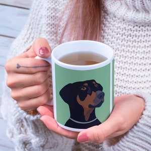 Doberman, Dog Design, Best Friend, Walkies, Dog Lover, Mug, Coaster, Gift Set, Gifts, For Him, For Her