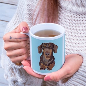 Dachshund, Wiener, Dog Design, Best Friend, Walkies, Dog Lover, Mug, Coaster, Gift Set, Gifts, For Him, For Her