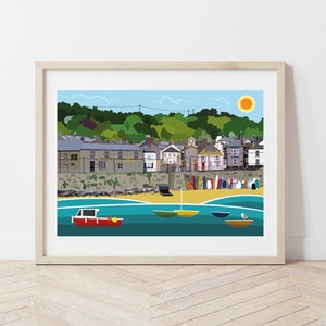 Mousehole Cornwall Print: Coastal Home Decor