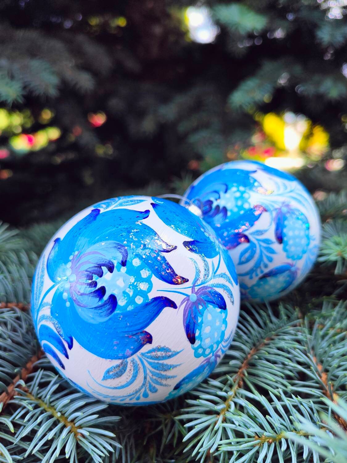 PHANATICAL Holiday Christmas Tree Ornament Hand-Illustrated Made