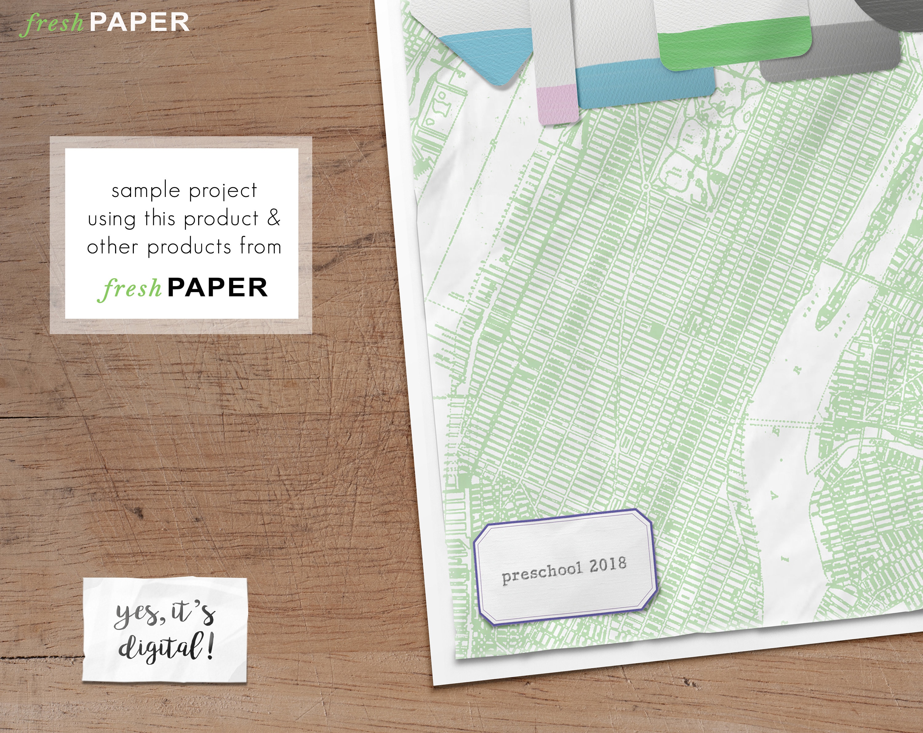 Digital Labels, Digital Tabs, Printable Labels, Clipart Labels, Folder ...