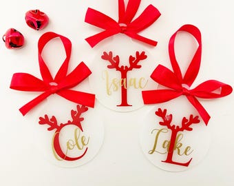 Personalised Christmas Initial Bauble - Bauble Gift - Initial Bauble - Christmas Decor - Christmas Gift - Christmas Tree Decoration