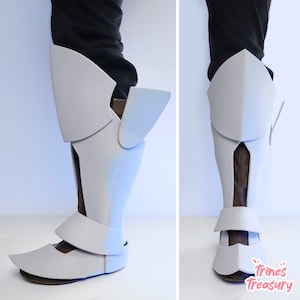 Zelda soldier leg armor pattern for EVA foam - A4 and US Letter - Instant digital download!
