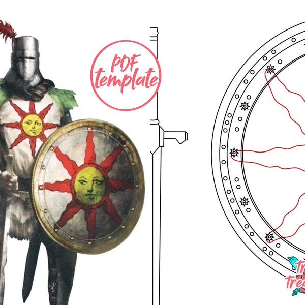 Sunlight shield and sword blueprint/template!