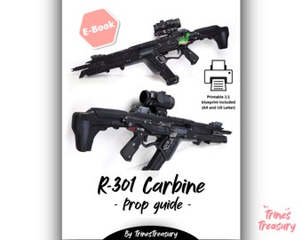Carabina R-301 - Guía de apoyo E-Book + A4 y modelo de carta de EE. UU. - Descarga digital instantánea