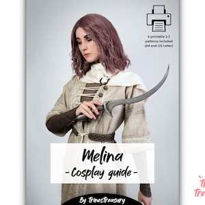 Elden Melina - Cosplay guide E-Book + A4 and US Letter patterns