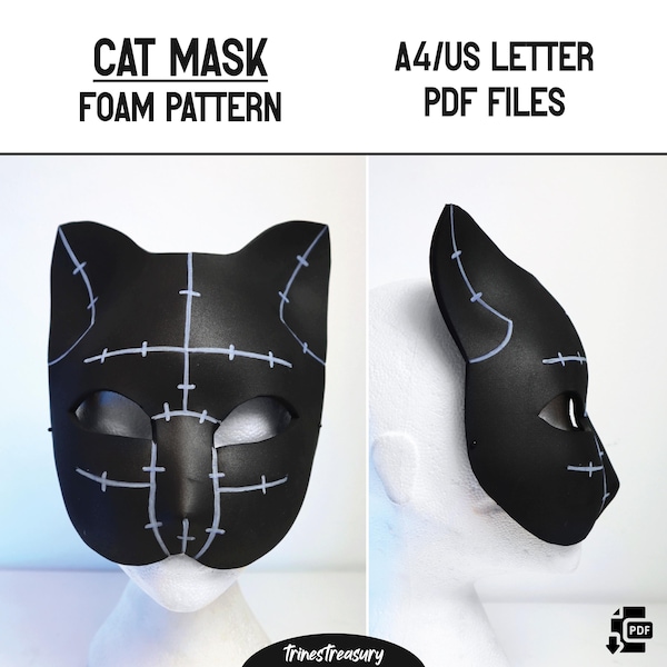 Cat Mask Base - Etsy