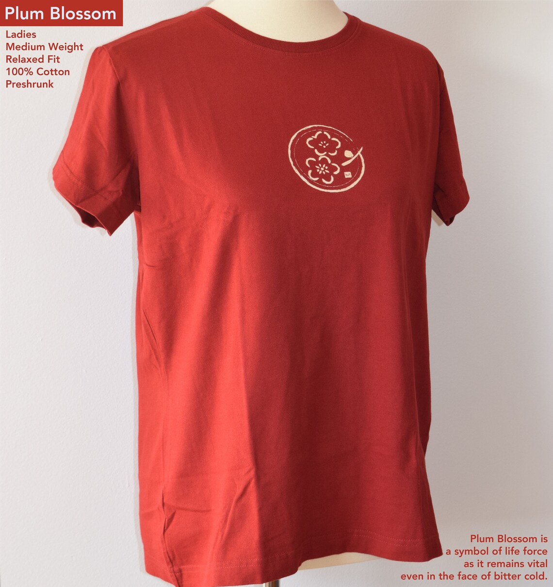 Ladies 100 Cotton Graphic Tshirts Medium Weight Relaxed Etsy