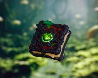 Keyboard Hunted Forest Book Artisan Keycap for MX Style Mechanical Keyboard Switches