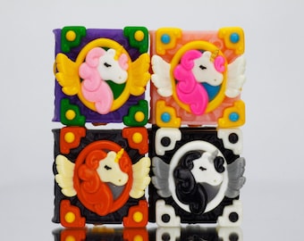 Magic book keycaps - Unicorn keycap