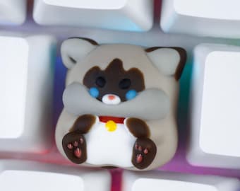 Handmade Siamese Cat Keycaps: Personalized Accessories for Cherry MX Mechanical Keyboards