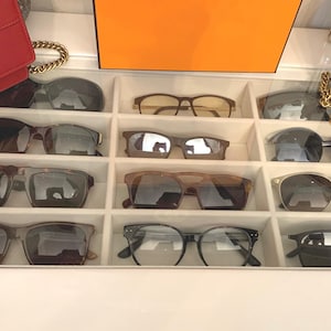 Sunglasses Organizer Tray, Custom Jewelry Trays, Jewelry Organizers, Jewelry Box, Sunglasses Case