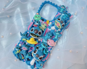 Op maat gemaakt Decoden Stitch-telefoonhoesje, uniek zweepontwerp, voor alle apparaten