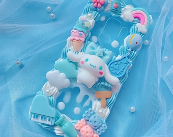 Custom Decoden Phone Case, Kawaii Whip Style, Unique Design