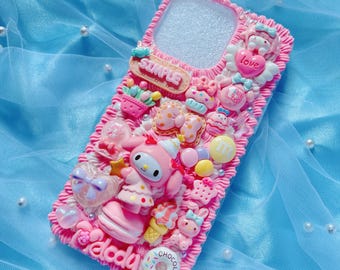Custom Decoden Phone Case, Unique 3D Kawaii Design, All Device Models