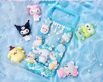 Custom Decoden Phone Case, Unique Character Accessory