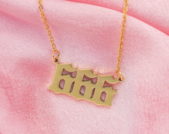 666 Collar de número de ángel ∙ Collar de oro personalizado ∙ Regalo para ella ∙ Colgante minimalista de oro ∙ Collar colgante de número ∙ Joyería de número de ángel