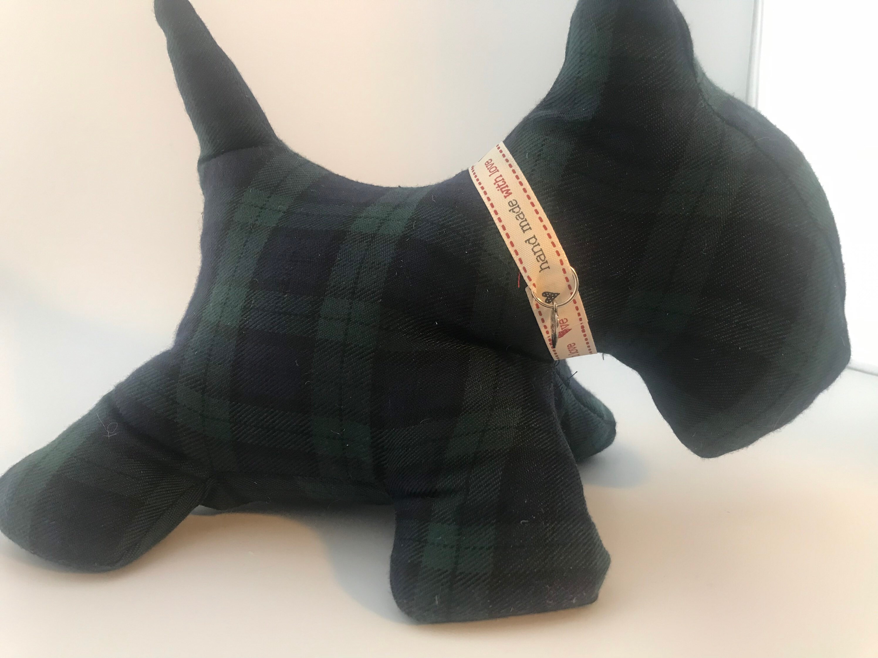 Scotty Dog Tartan Door Stop Scottie Dog Doorstop Dog Lover Etsy UK