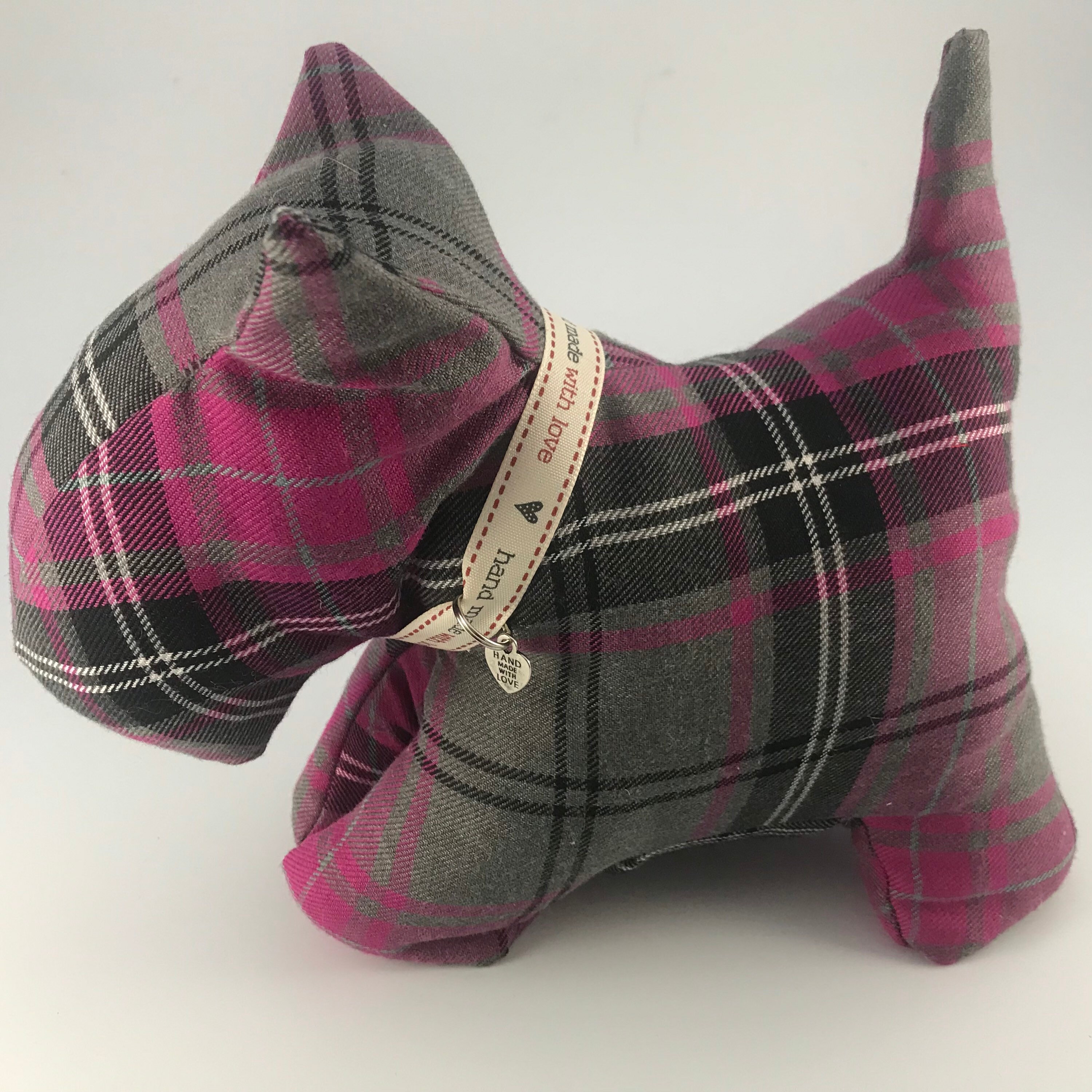 Scotty Dog Tartan Door Stop Scottie Dog Doorstop Dog Lover Etsy UK