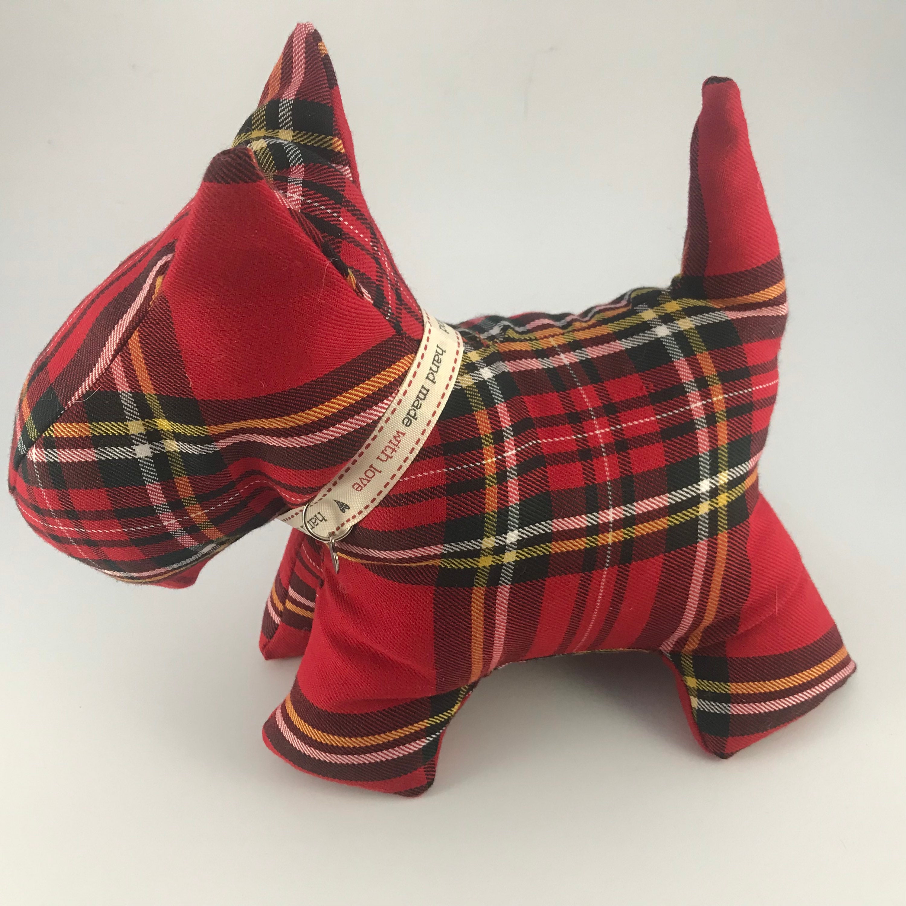Scotty Dog Tartan Door Stop Scottie Dog Doorstop Dog Lover Etsy UK