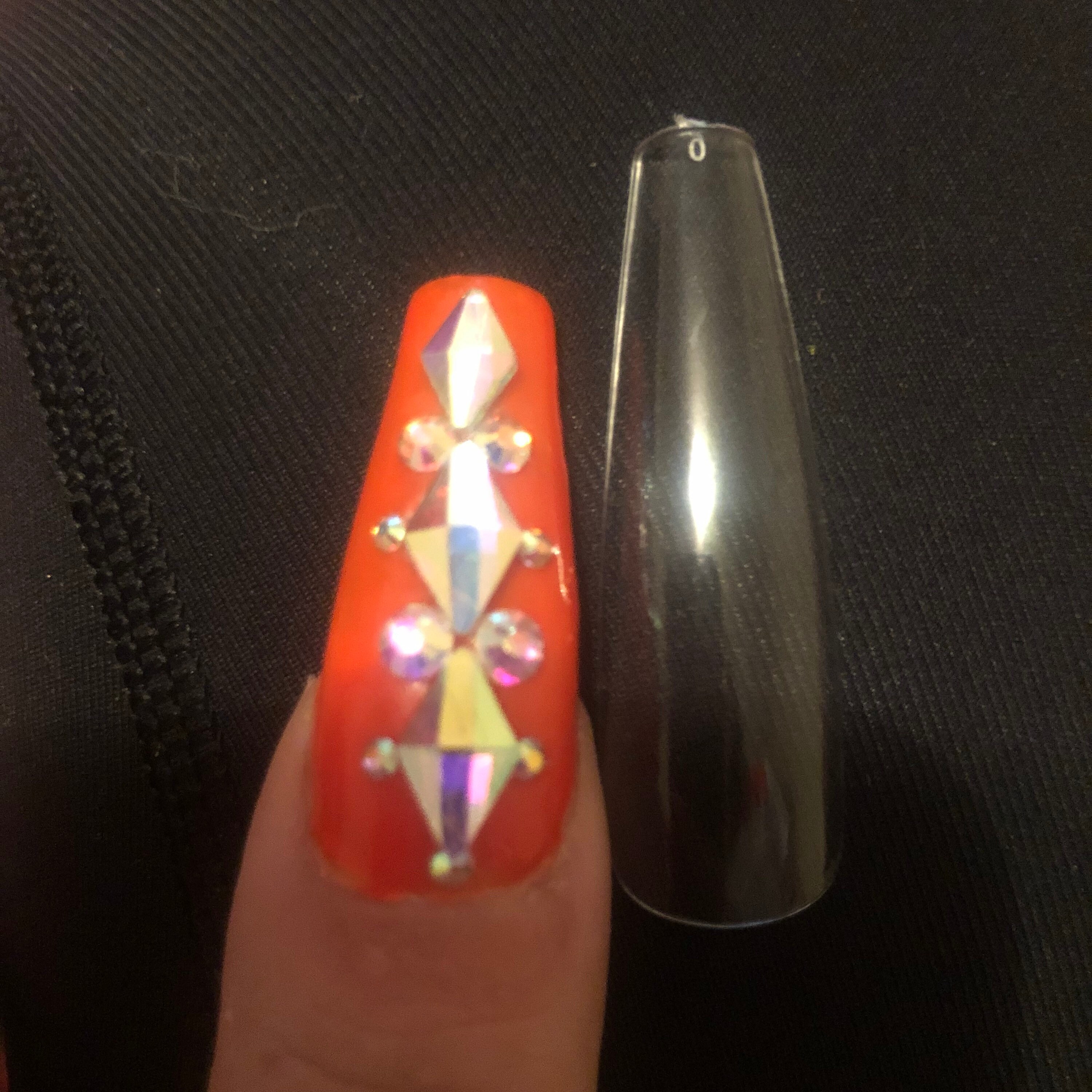 Xxl Full Cover Nail Tips Great for Press on Nails Etsy