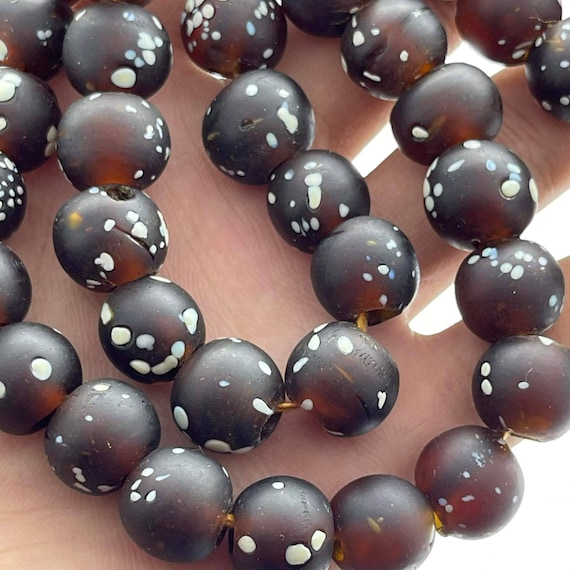 Beautiful Antique African Glass Beads Necklace Au… - image 7