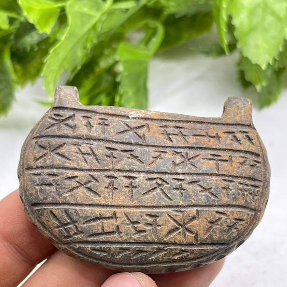 Lovely Authentic Ancient Old Stone Amulet Pendent… - image 4