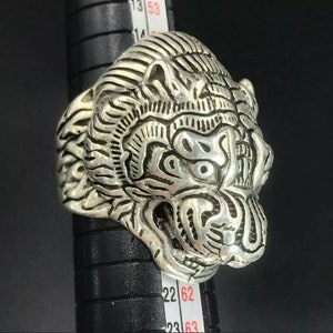 Wonderful Ancient Old Chinese Silver Plated Antique Unique Ring
