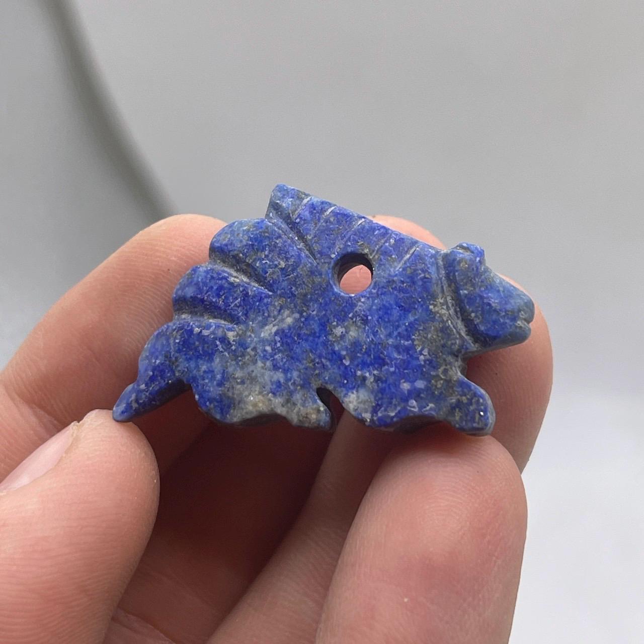 古代近東のラピスラズリの動物像のお守り - Etsy 日本