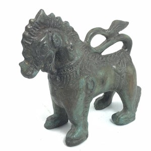 Wonderful Ancient Old Roman Bronze Animal Horse Statutte Circa 100-200AD