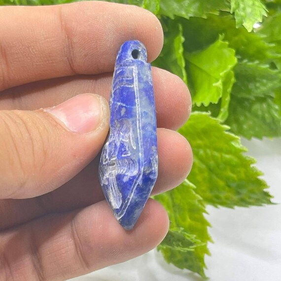 Sassanian Ancient Old Lapis Lazuli Stone Animal I… - image 6