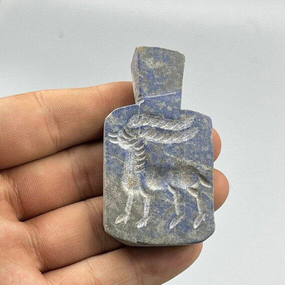 Spectacular Ancient Sassanian Old Lapis Lazuli St… - image 1