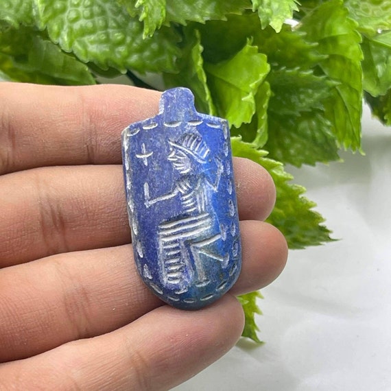 Stunning Ancient Sassanian Old Lapis Lazuli Stone… - image 1