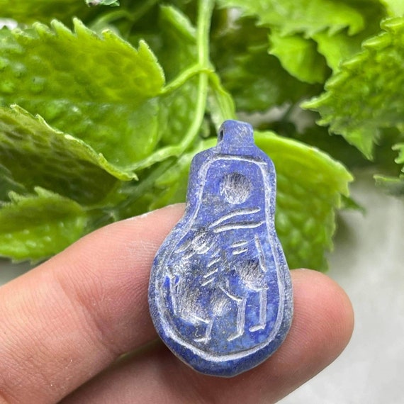 Stunning Ancient Sassanian Old Lapis Lazuli Stone 