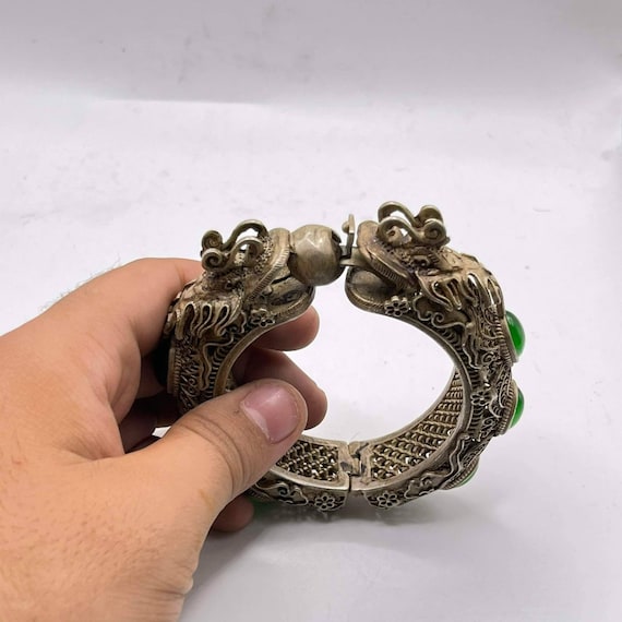 Authentic Ancient Old Bronze Tibetan Old Unique B… - image 4