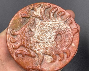 Qingdynastins jaspisdrakeamulett: Forntida kinesisk snidad hänge