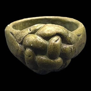 Beautiful Vintage Antique Ancient Old Roman Bronze Wonderful Rare Unique Gift Ring