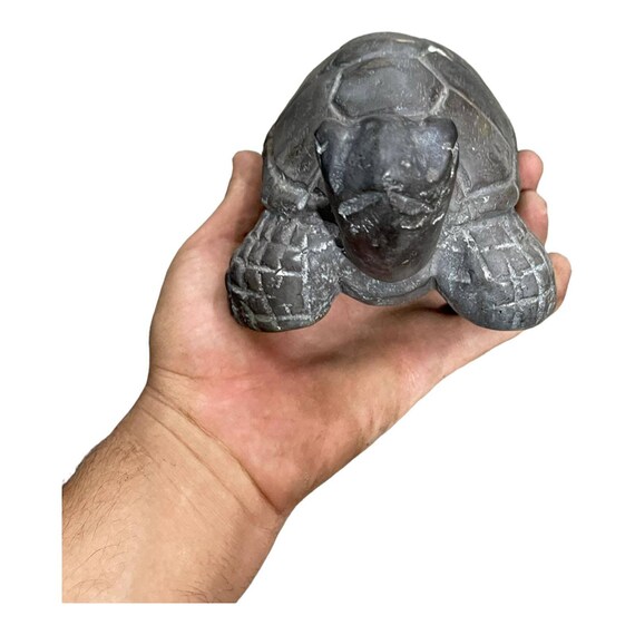 珍しい古代の青銅のユニークな珍しい亀の彫刻像 - Etsy 日本