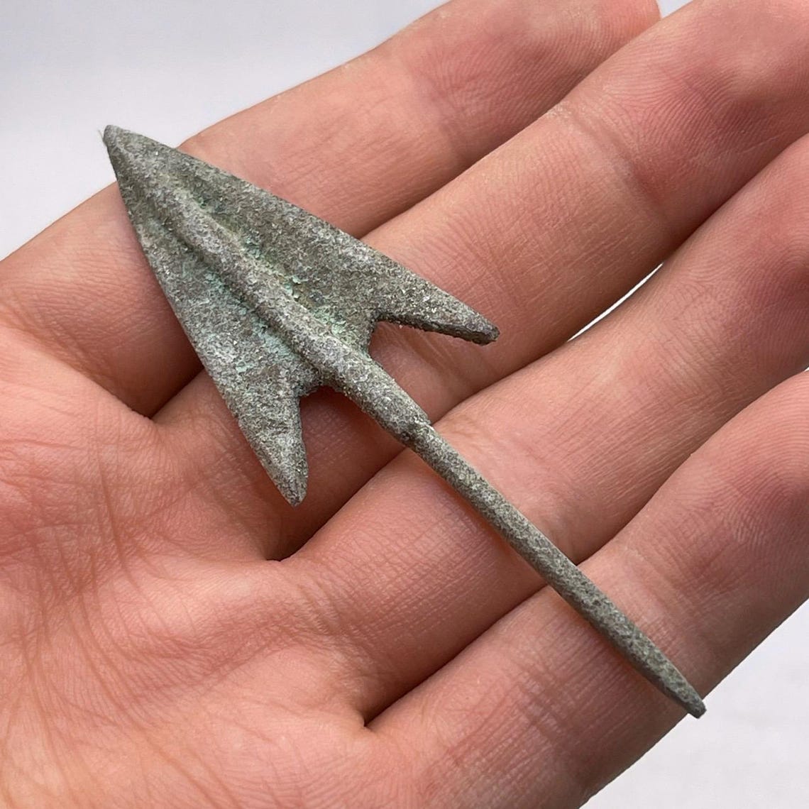 Ancient Roman Bronze Arrowhead: Rare War Relic - Etsy