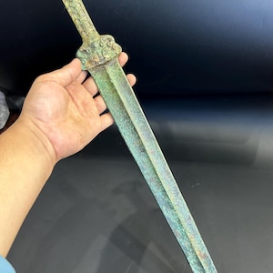 Ancient Roman Wonderful Bronze Excellent Big Rare Sword Great Antiques Collection
