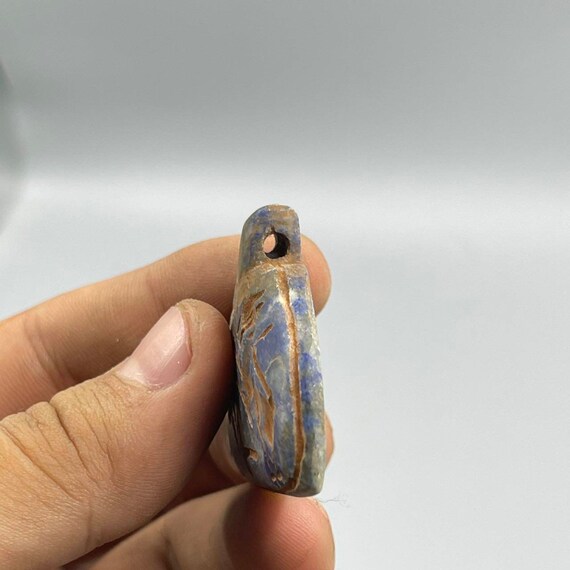 Beautiful Antique Sassanian Old Lapis Lazuli Ston… - image 6