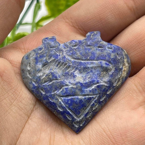 Stunning Ancient Sassanian Old Lapis Lazuli Stone… - image 2