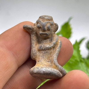 Unique Roman Wonderful Bronze Excellent Small Human Statue