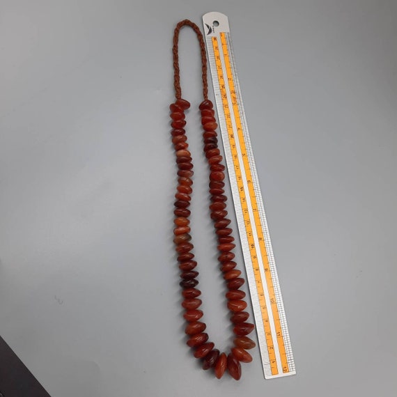 Lovely Authentic Ancient Old African Carnelian Ag… - image 5