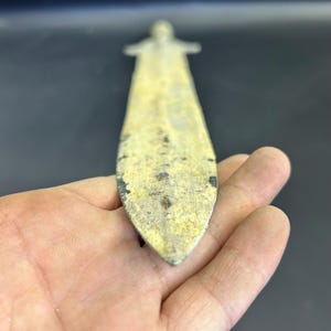 Wonderful Ancient Beautiful Bronze Excellent Rare Big Sword Great Antiques Collection