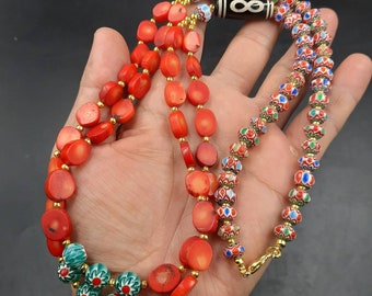 アクセサリー J.D VINTAGE BEADS NECKLACE RK-N Rooster King & Co. J.D VINTAGE BEADS NECKLACE : CG-STORE