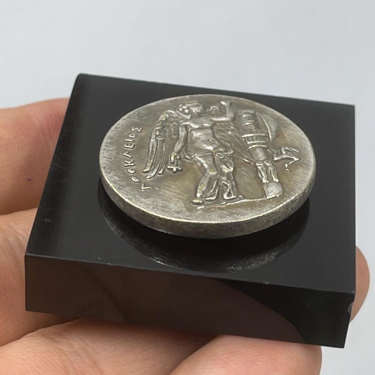 希少・古代ギリシャ・AE19・ブロンズコイン**古代ヘレニズム-セレウコス朝・アンティオコス8世.，121~ B.C./ Obv;  NIKE.，Rev; Eagle std..** コインを探す,国で探す,古代国,古代ギリシャ | アンティークコインの