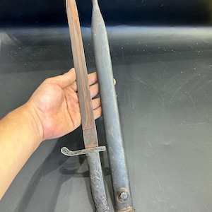 Amazing Unique Ancient Wonderful Bronze Excellent Big Sword With Rare Cover Great Antiques Collection