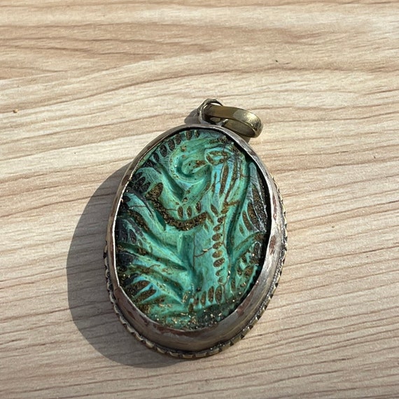 Unique Ancient Near Eastern Old Turquoise Stone B… - image 5